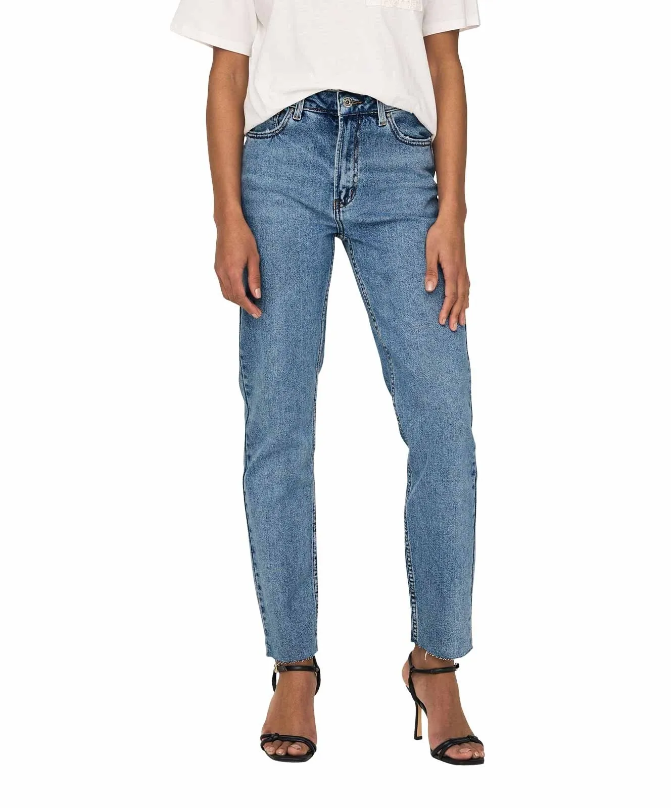 Damen Jeans Emily von Only in Light Blue