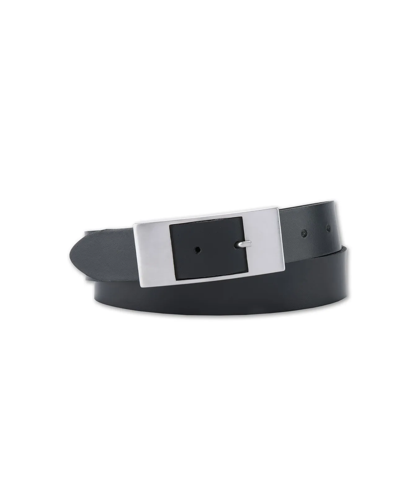 Damen Gürtel 3,5cm Softledergürtel von Bernd Götz in Black