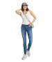 Damen Jeans Alan von Cross in Mid Blue