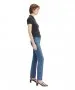 Damen Jeans 712 Slim von Levis in Blue Wave Mid