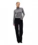 Damen Pullover Iris Rollneck von Vero Moda in Medium Grey Melange