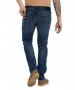 Herren Jeans Damien von Cross in Dark Blue Crincle