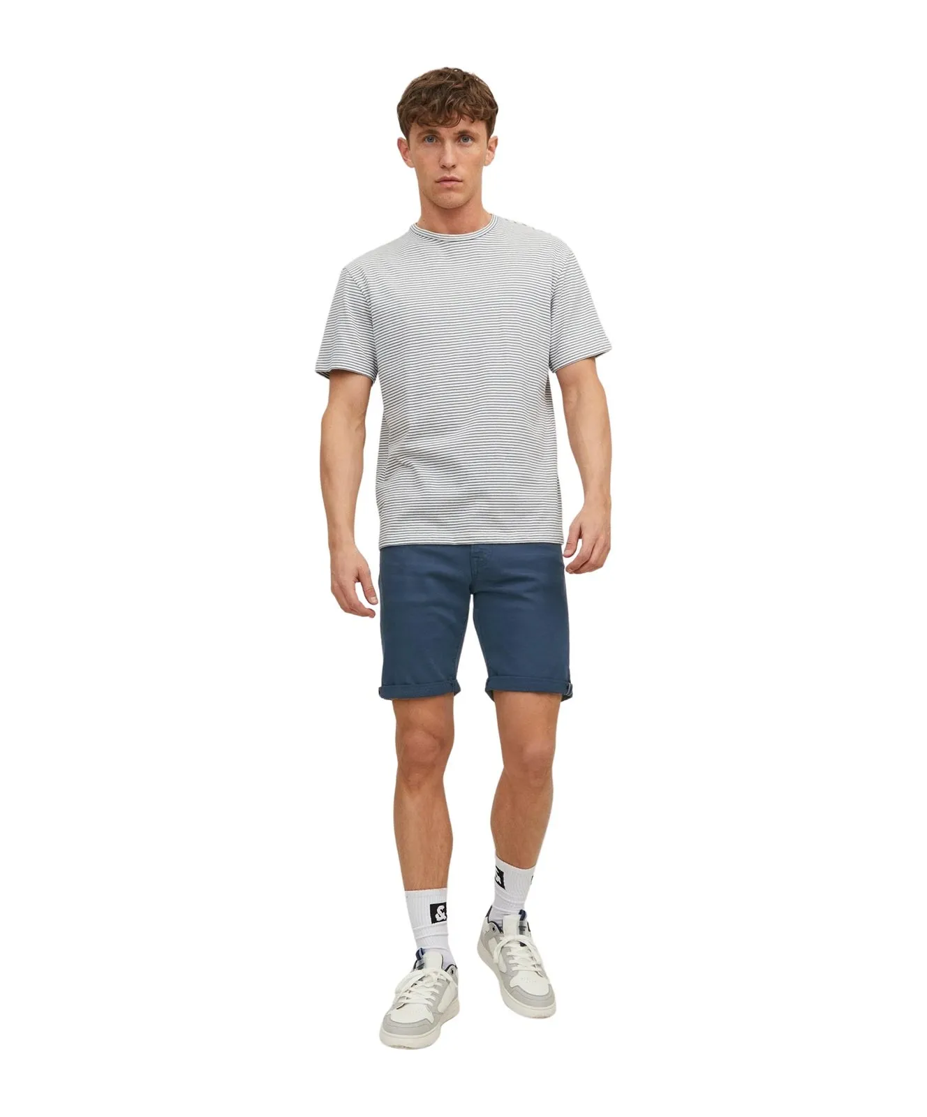 Herren Jeans Rick Icon Ama von Jack & Jones in Navy Blazer