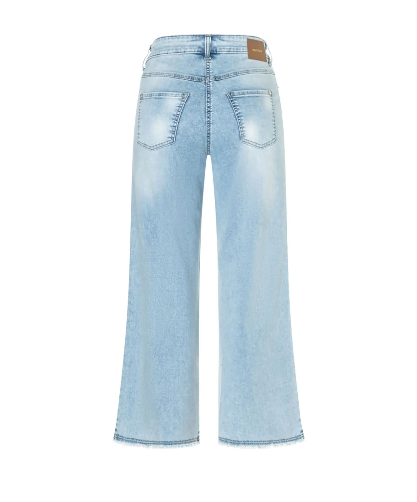 Damen Jeans Dream Wide Cropped von MAC in Light Azure Blue