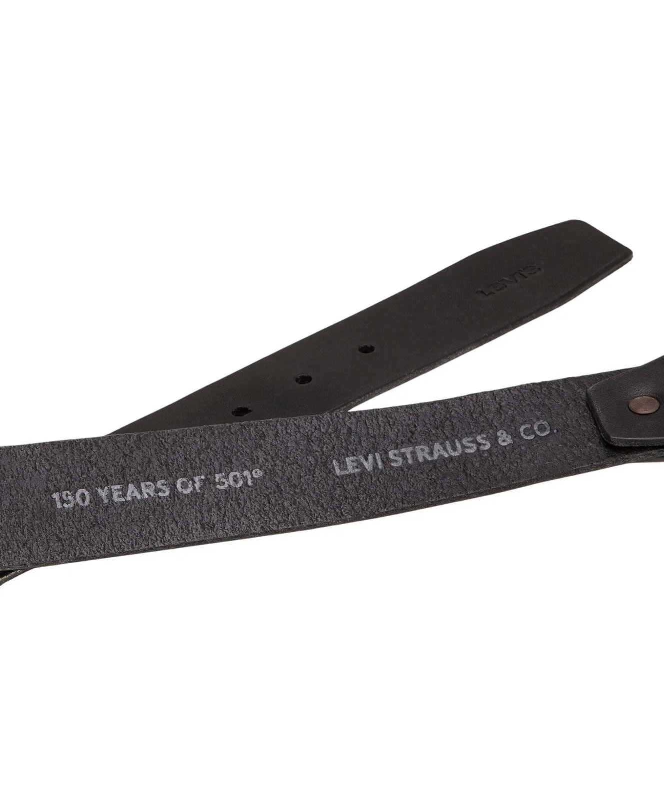 Herren Gürtel Heritage von Levis in Black