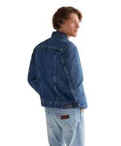 Herren Jacke Cowboy Cut Jacket von Wrangler in Stonewash 