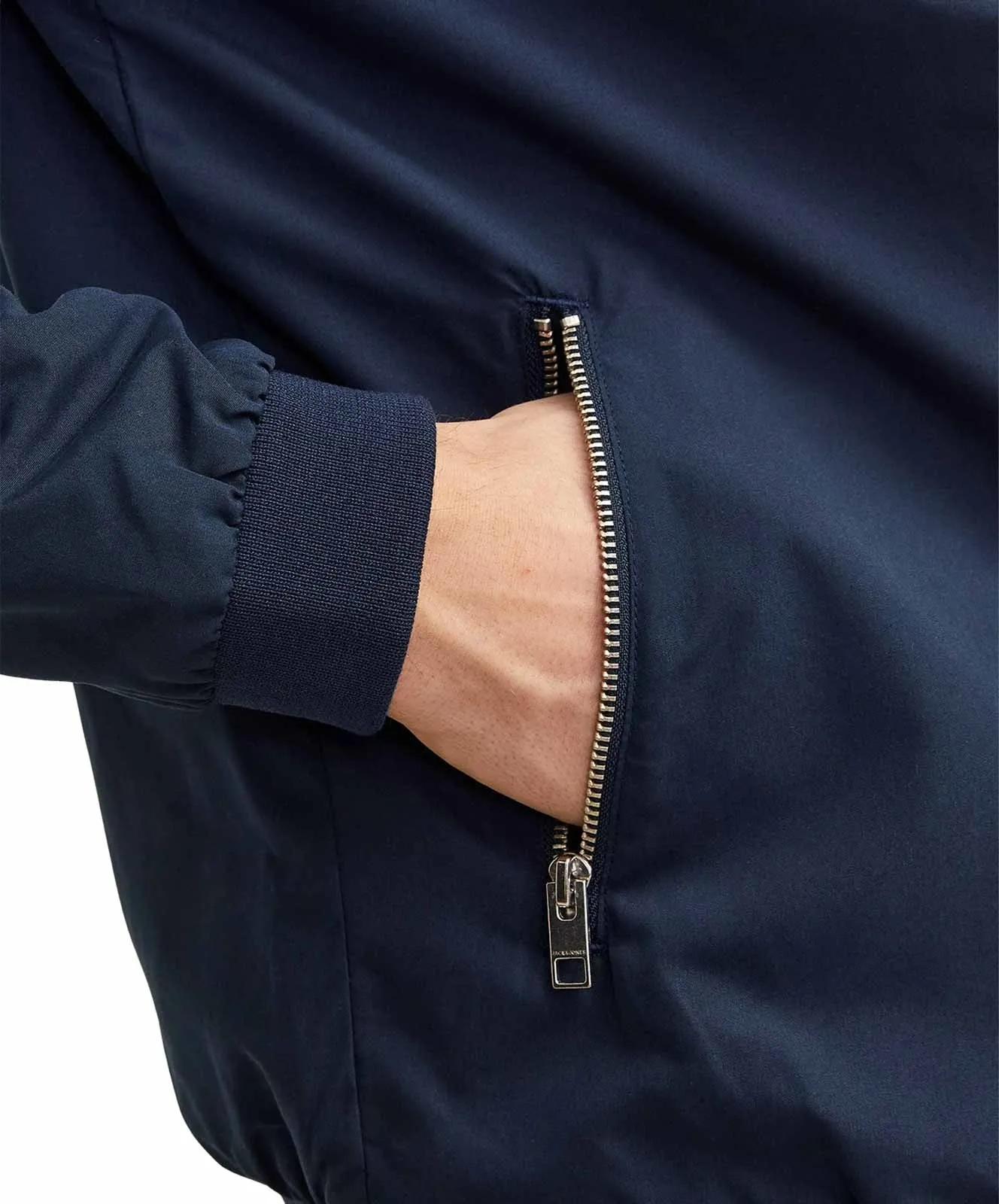 Herren Jacke Rush Bomber von Jack & Jones in Navy Blazer