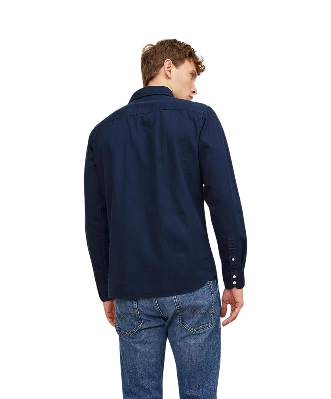 Herren Hemd Heridan Shirt von Jack & Jones in Dark Navy