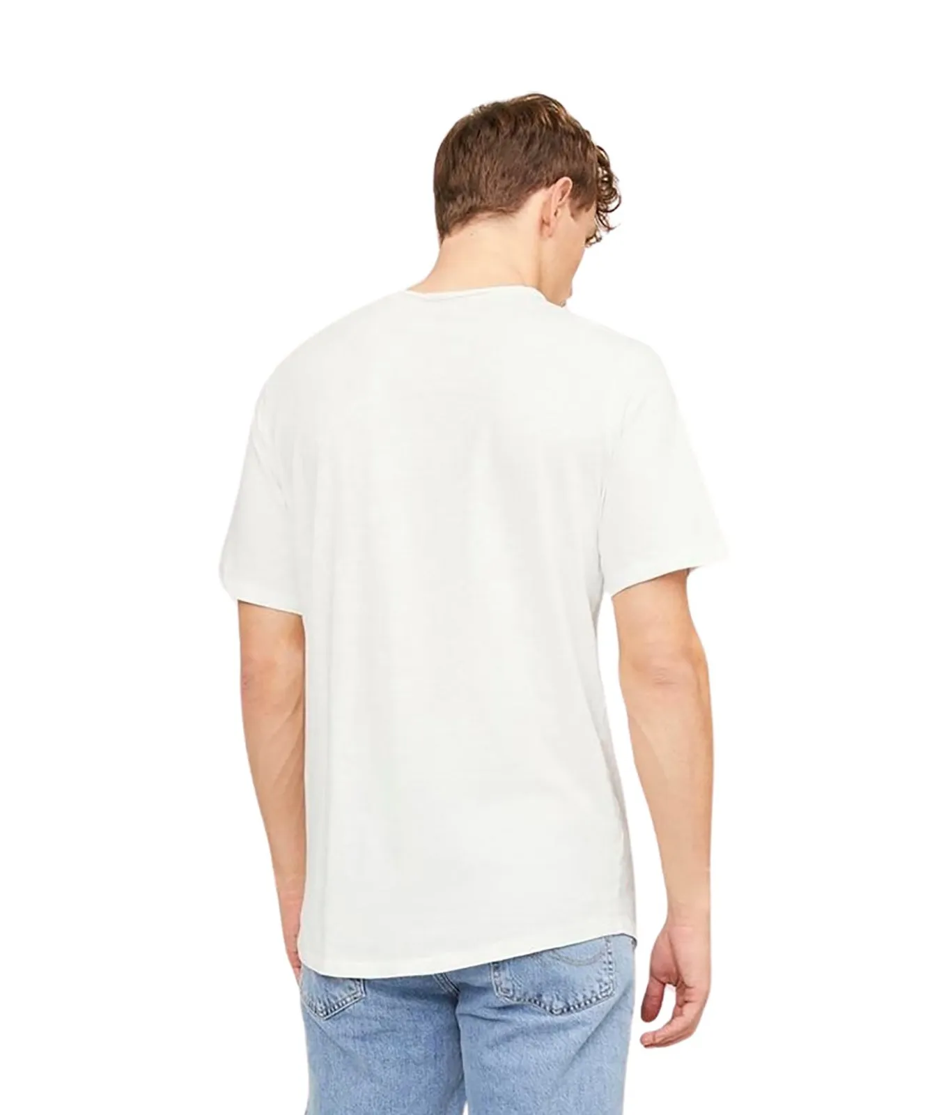 Herren Shirt Basher Tee von Jack & Jones in Cloud Dancer