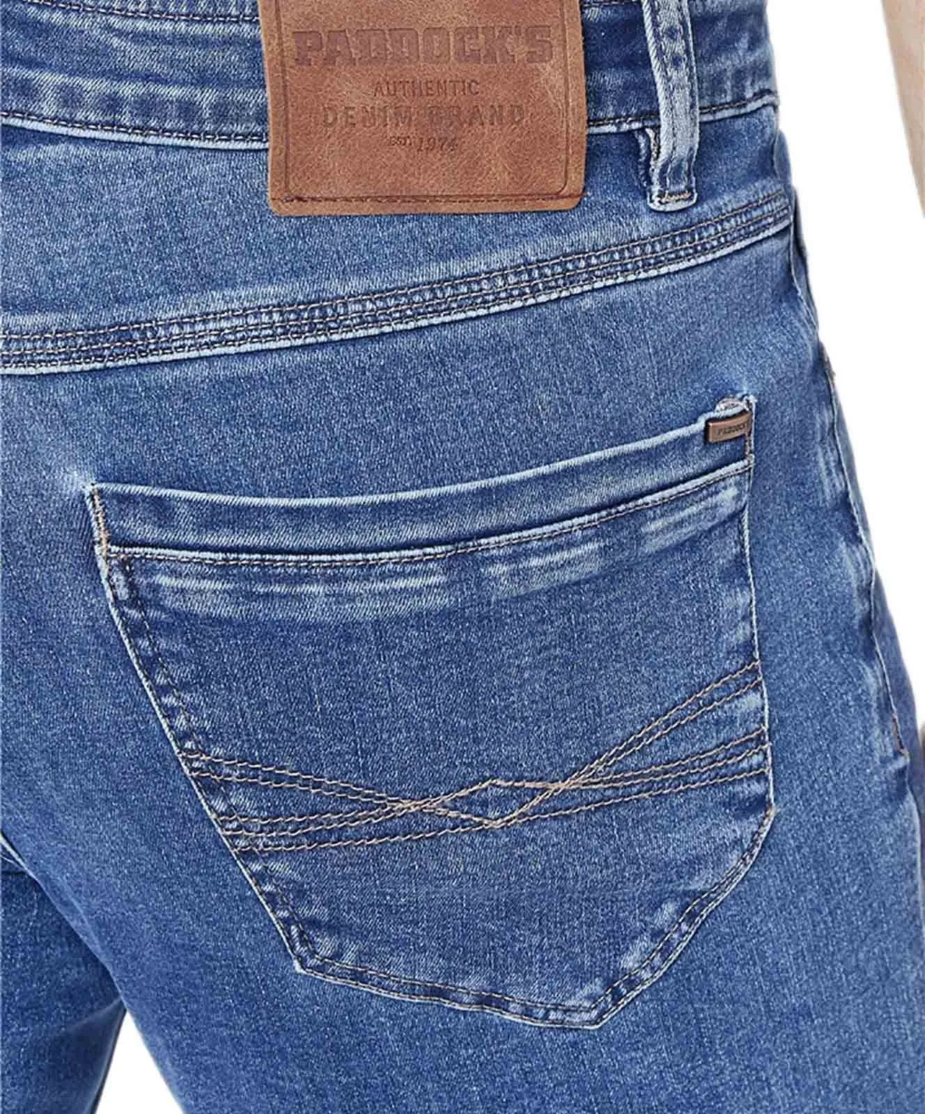 Herren Jeans Ranger Pipe von Paddocks in Blue Medium Stone