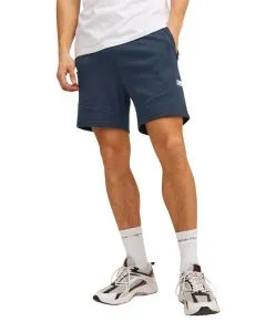Jack & Jones Kurze Hose aus Sweat in Dunkelblau