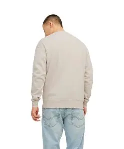 Herren Pullover Sweat Crew von Jack & Jones in Moonbeam