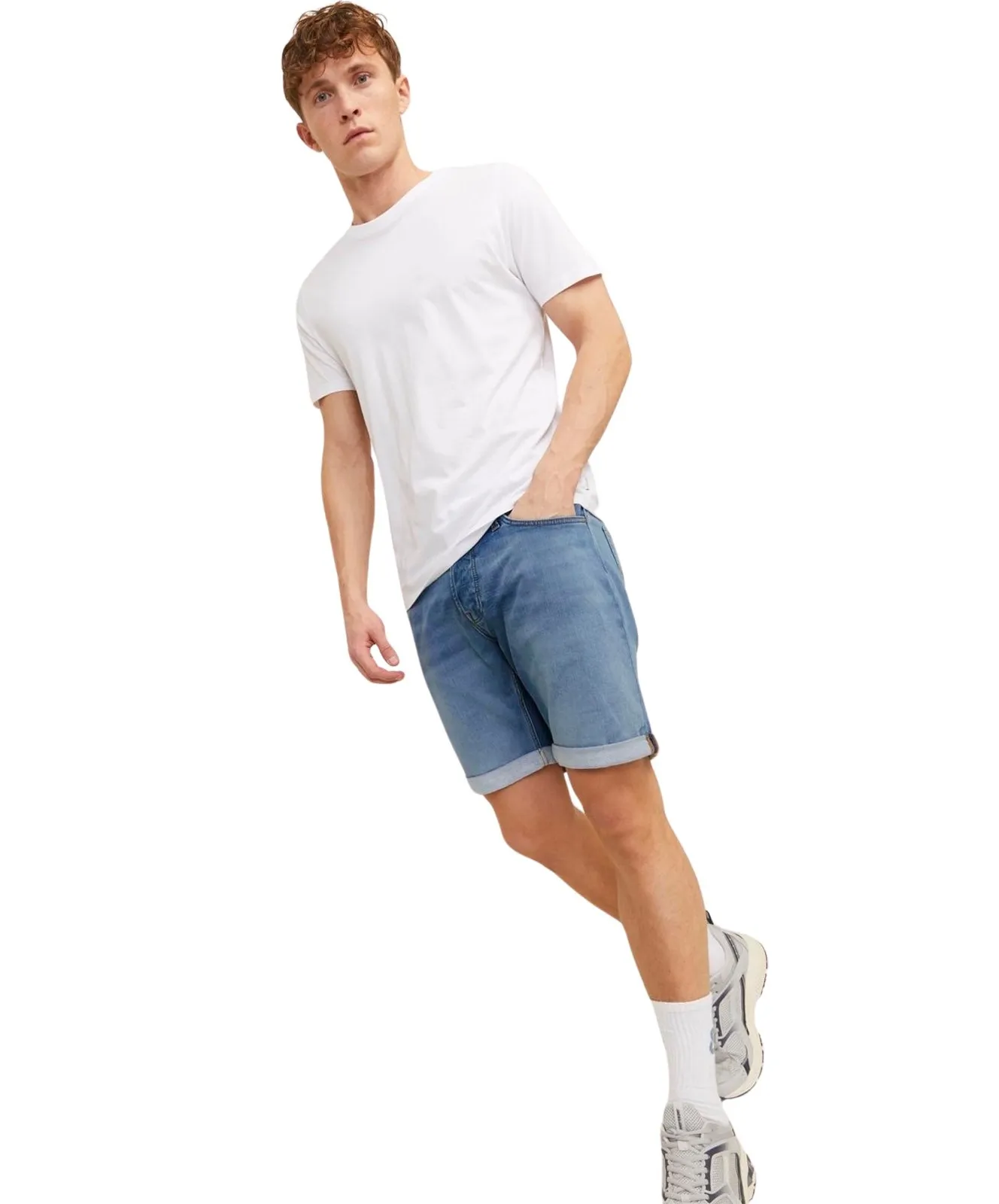 Herren Jeans Rick Icon von Jack & Jones in Blue Denim