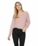 Damen Pullover Crewlefile von Vero Moda in Sepia Rose