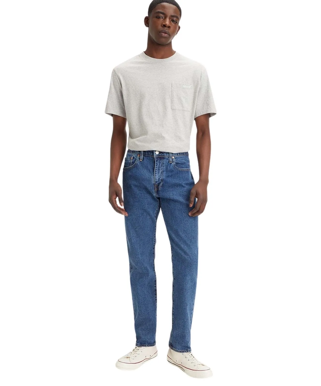 Herren Jeans 502 Regular Taper von Levis in Stonewash
