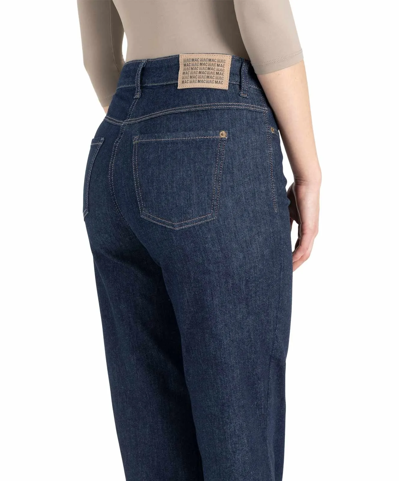 Damen Jeans Wide von MAC in Fashion Rinsed