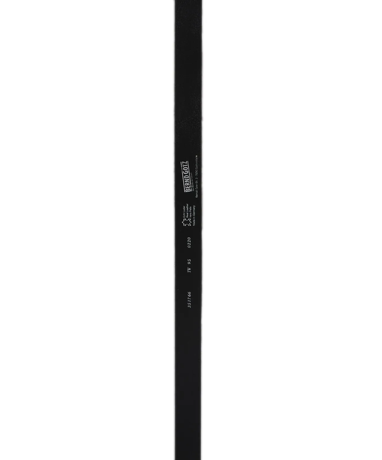 Damen Gürtel 351766 - 3,5cm Nappaledergürtel  von Bernd Götz in Marine