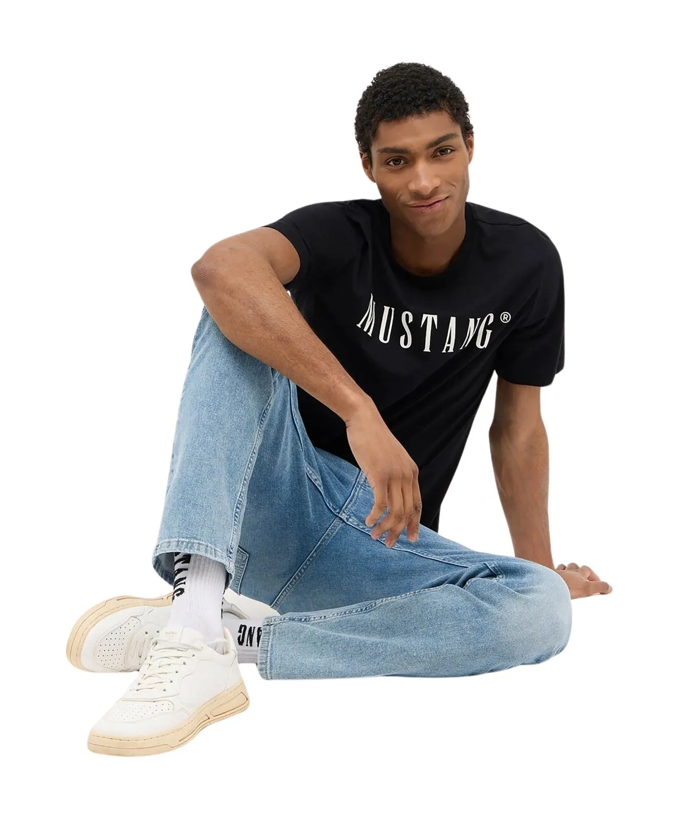 Herren Shirt Austin von Mustang in Black