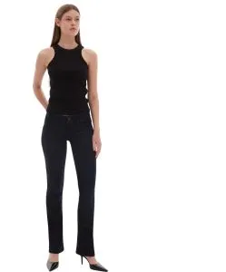 LTB Valerie - Bootcut Jeans aus dunkelblauem Denim