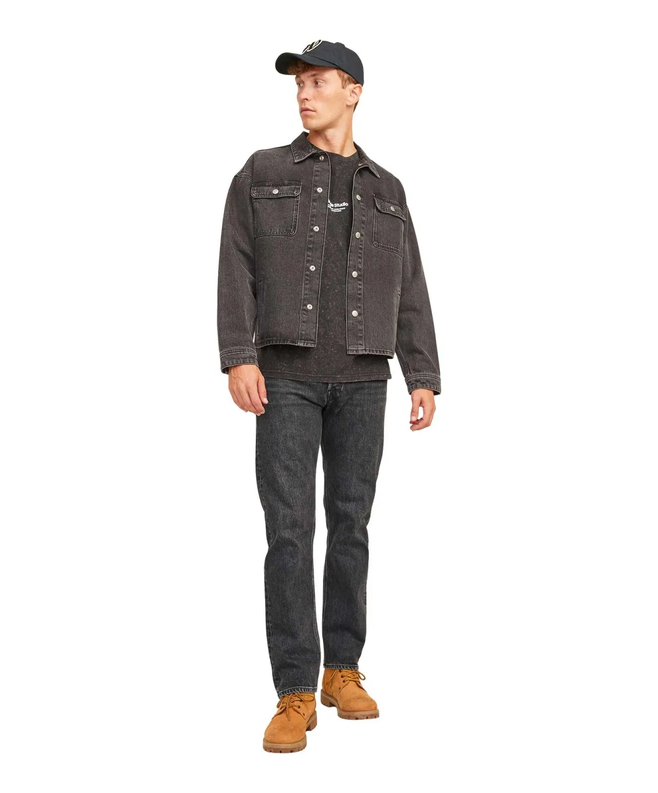 Herren Jeans Chris Classic von Jack & Jones in Black Denim