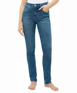 Angels Skinny Jeans in Mid Blue Used Optik