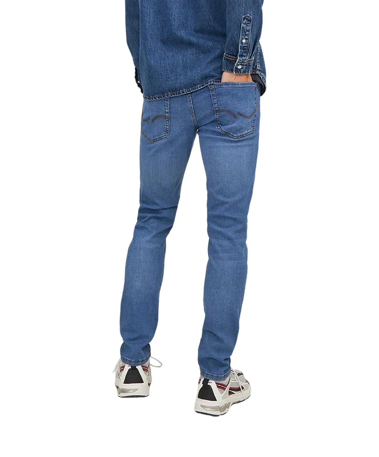 Herren Jeans Glenn Original von Jack & Jones in Blue Denim