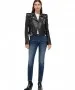 Damen Jeans Rich Slim Chic von MAC in Dark Blue Net Wash