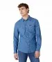 Herren Hemd Western Shirt von Wrangler in Mid Stone