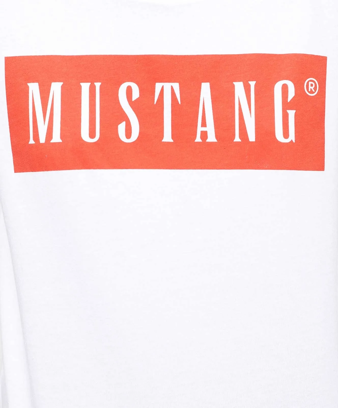 Damen Shirt Alma von Mustang in General White