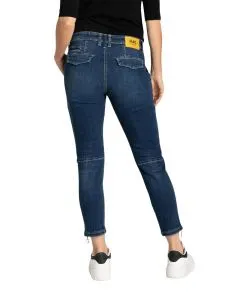 Mac Jeans Slim Fit Rich Cargo Denim in dunkelblauer Optik