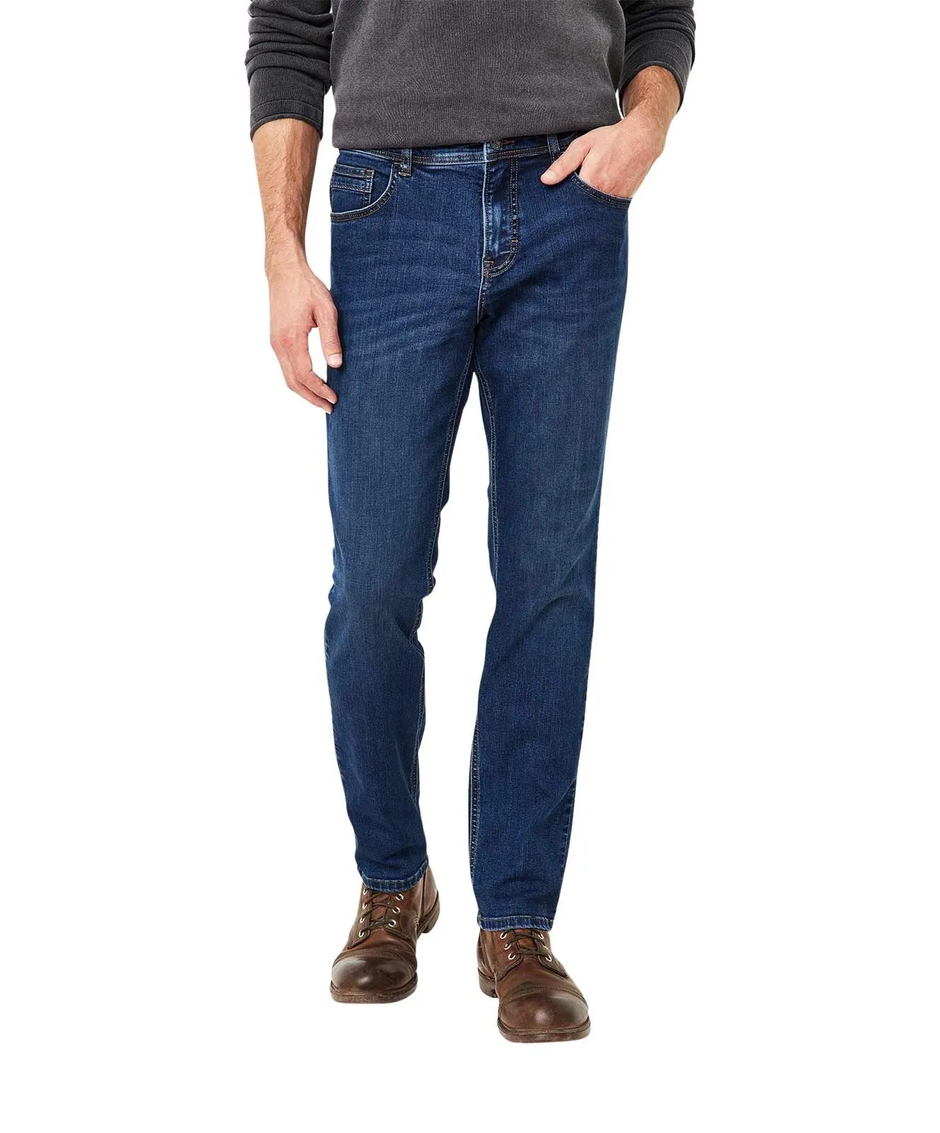 Herren Jeans Ranger Pipe von Paddocks in Mid Blue Used