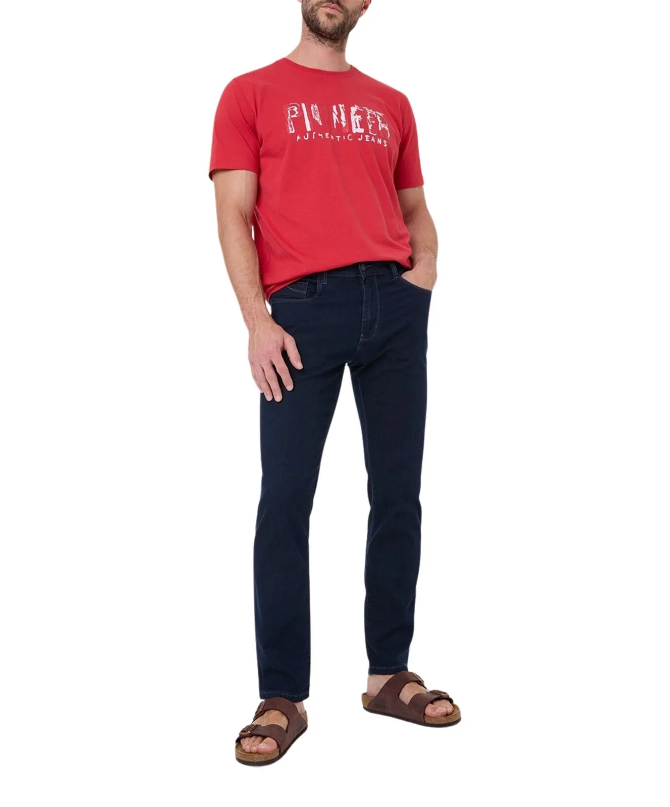 Herren Jeans Eric von Pioneer in Black Black