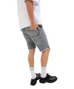Jack & Jones Jeansshorts Rick Fox in Grau