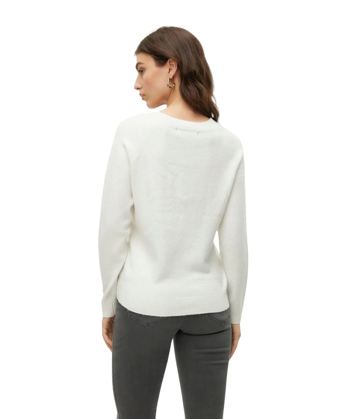 Damen Pullover Doffy von Vero Moda in Snow White