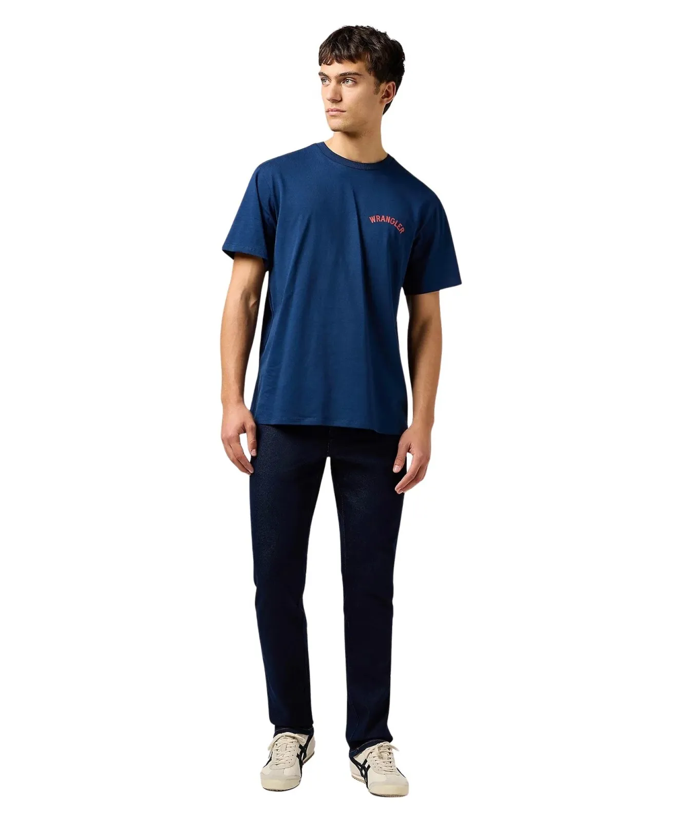 Herren Jeans Texas Slim von Wrangler in Moonlight Rinse