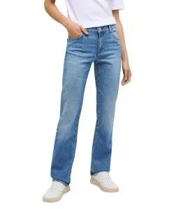 Mustang Crosby Jeans Straight Fit in hellblauer Waschung
