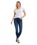 Damen Jeans Judy von Cross in Mid Blue Used