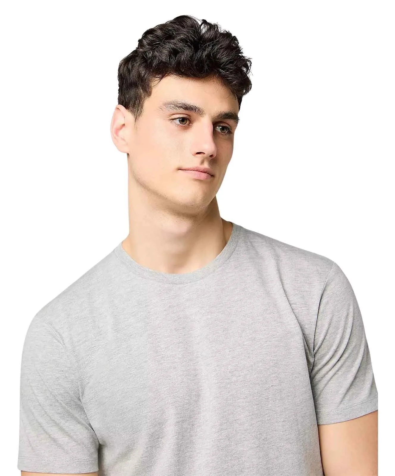 Herren Shirt 3 Pack Tee von Wrangler in White Grey Black