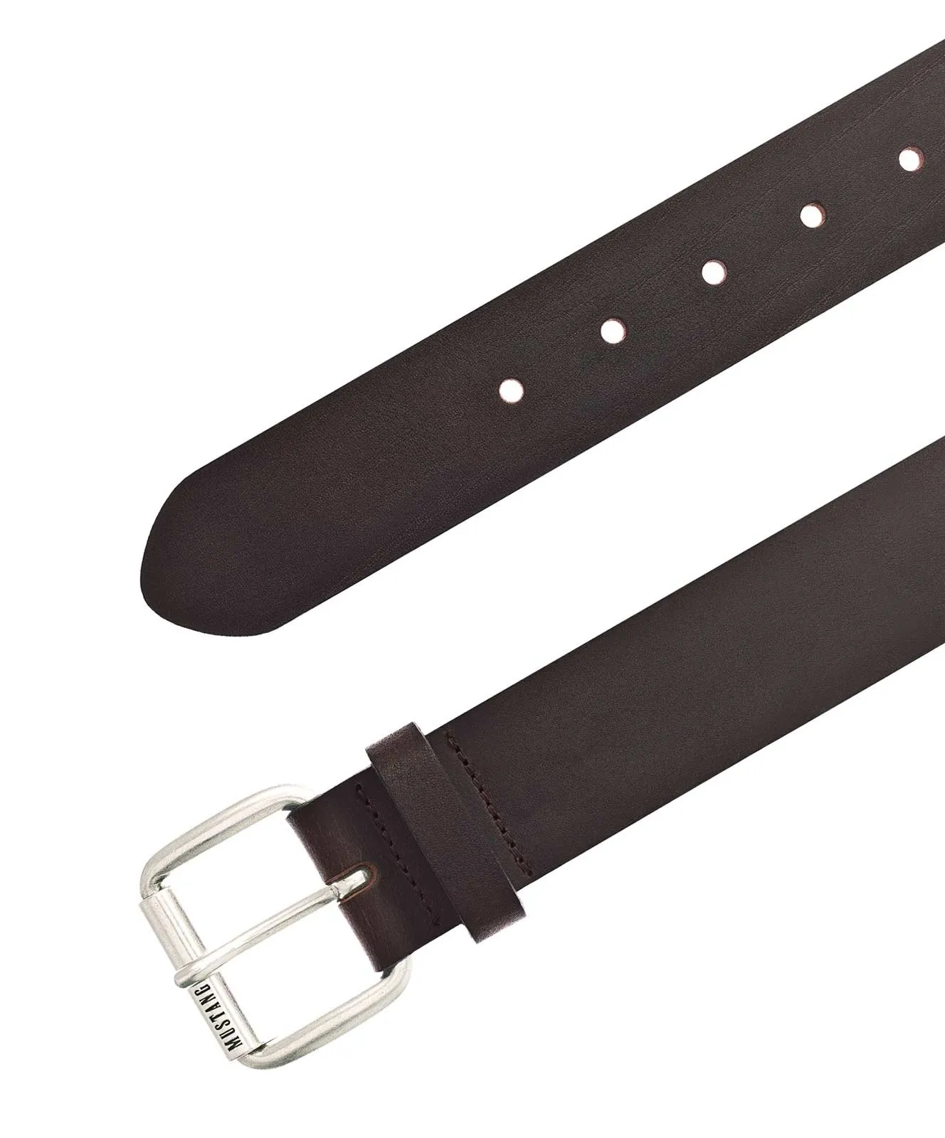 Herren Gürtel 40 mm Gürtel MG2084L22 von Mustang in Dark Brown