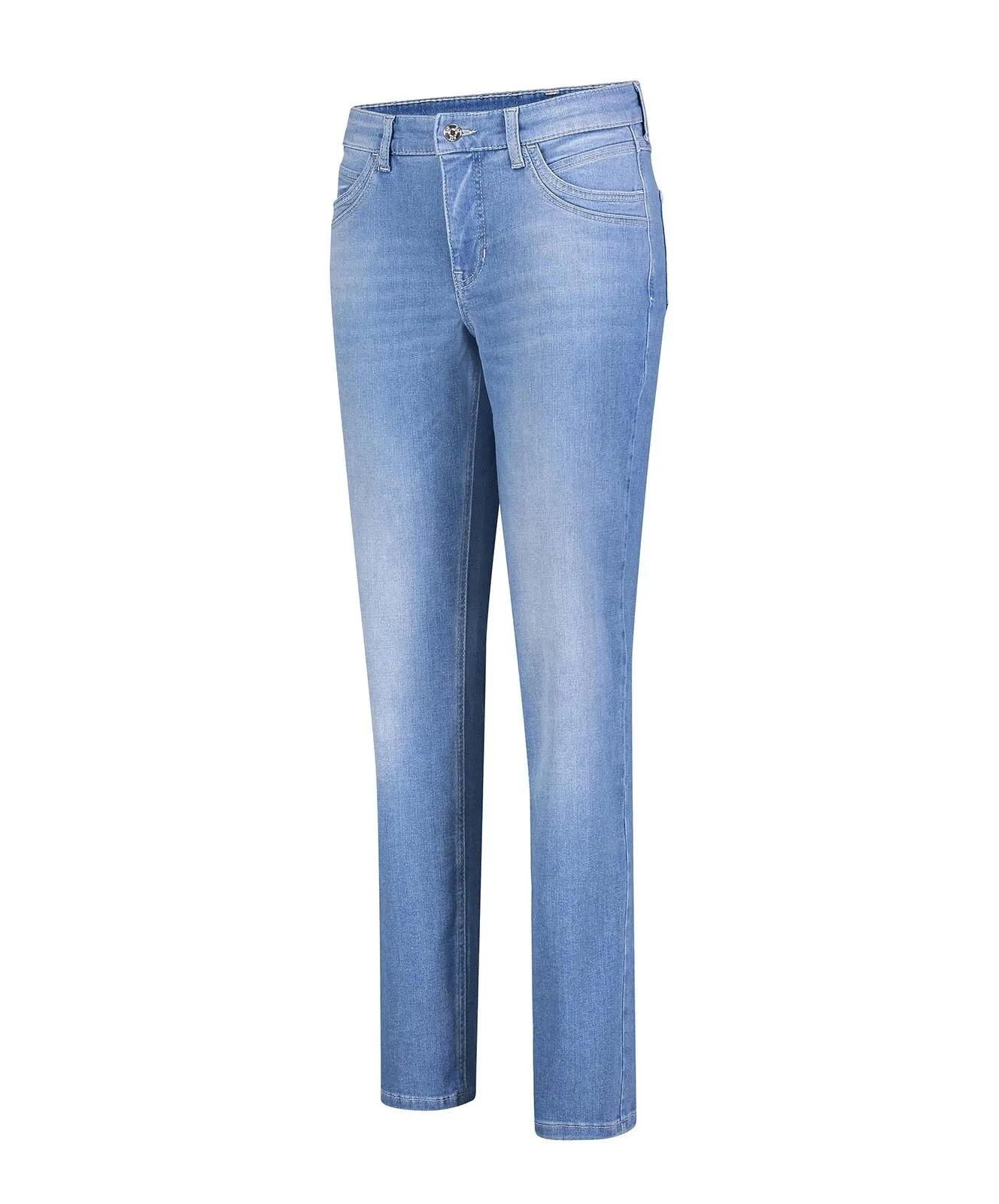 Mac Damen Jeans Feminine Fit Melanie in hellblauem Blue