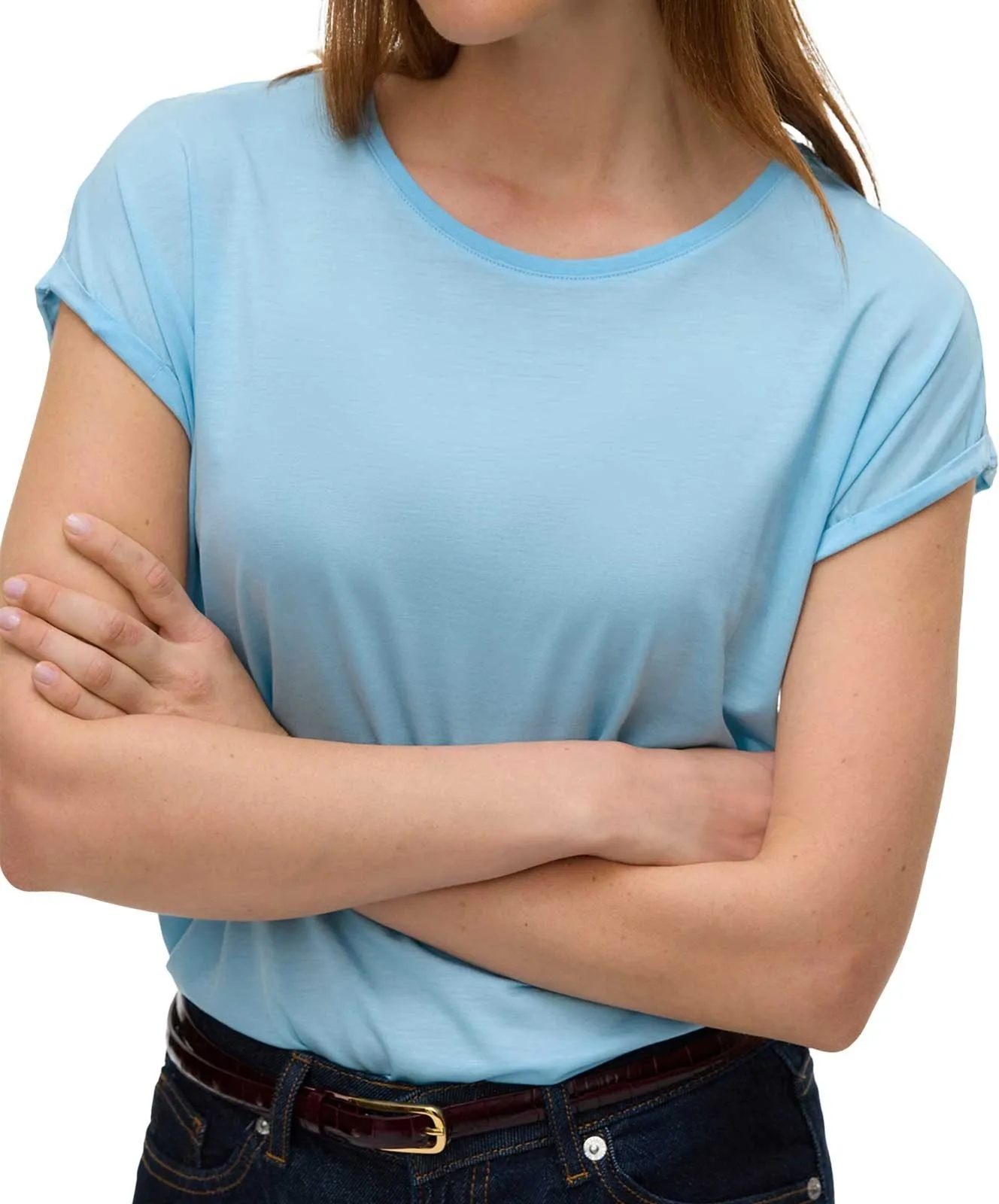 Damen Shirt AVA von Vero Moda in Airy Blue