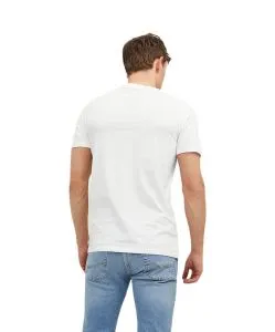 Jack & Jones T-Shirt aus Bio-Baumwolle in Weiß