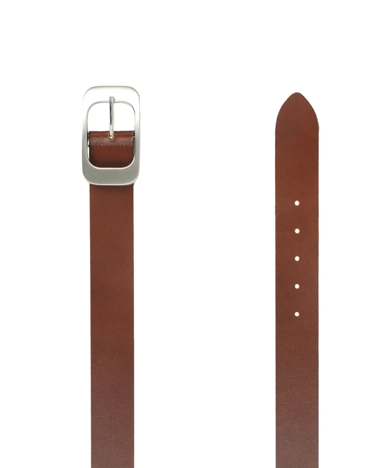 Damen Gürtel 4cm Softledergürtel von Bernd Götz in Cognac