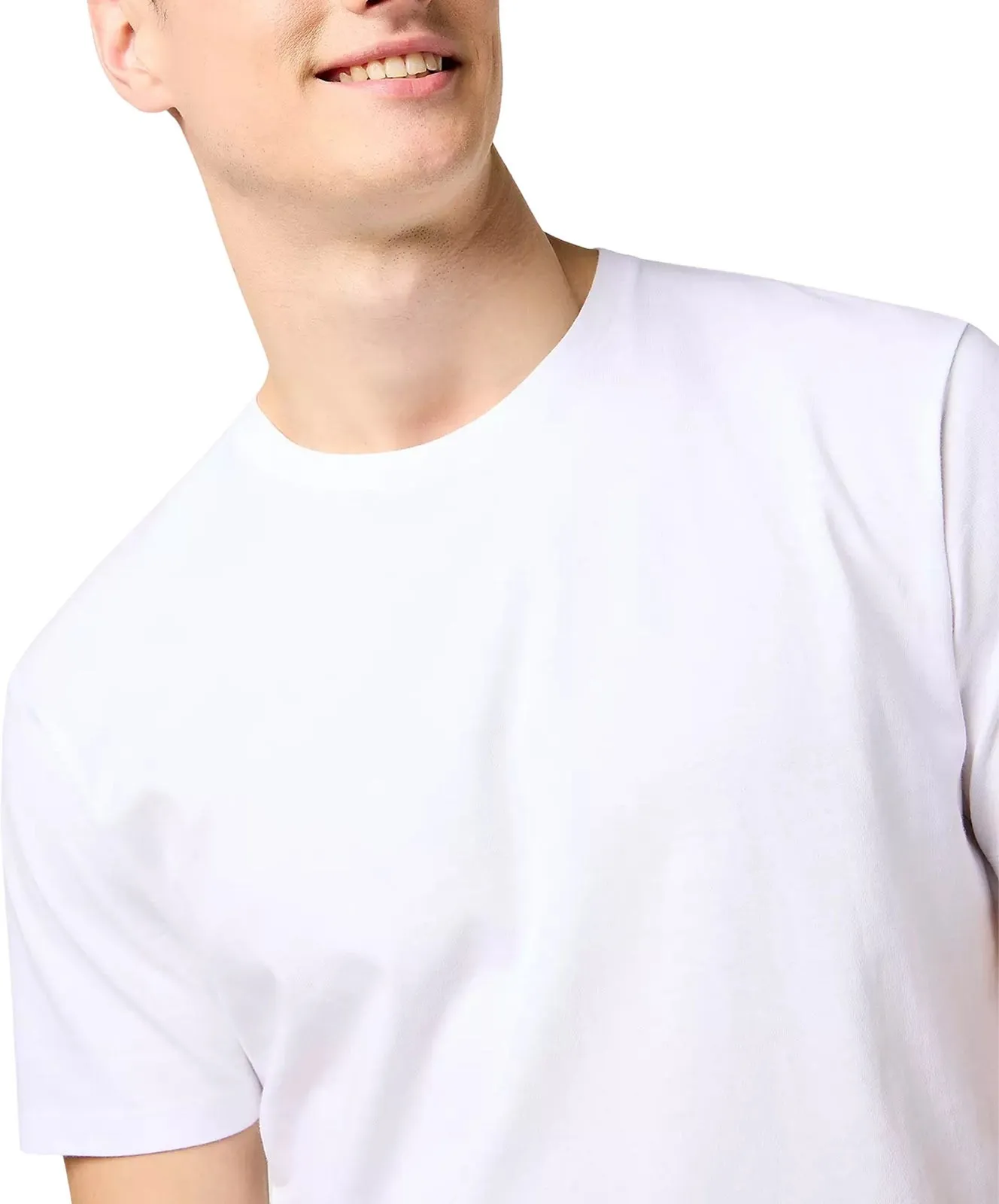 Herren Shirt 3 Pack Tee von Wrangler in White Navy Black