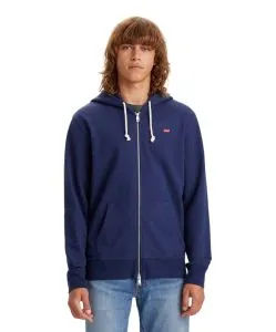 Levi's Hoodie mit Reißverschluss in Dunkelblau