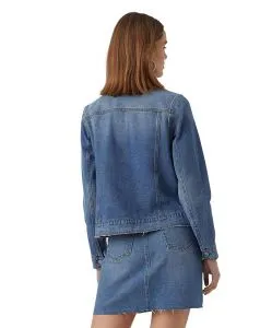Vero Moda Jeansjacke Orica in mittelblauer Waschung