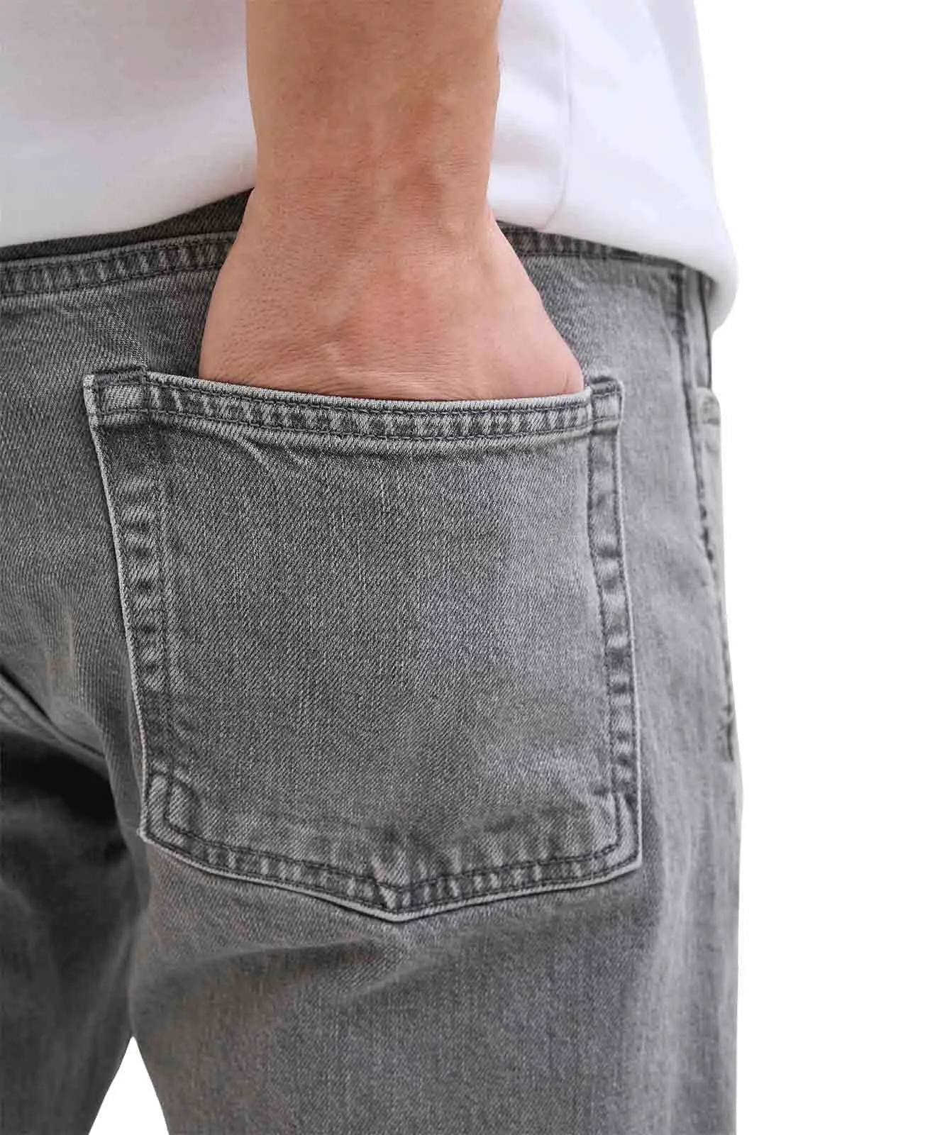 Herren Jeans Chris von Jack & Jones in Grey Denim