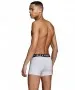 Herren Unterwäsche Sense Trunks 3-Pack von Jack & Jones in Light Grey Melange BLACK & WHITE