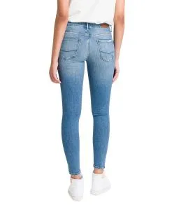 Cross Jeans Giselle mit 7/8-Länge in Hellblau