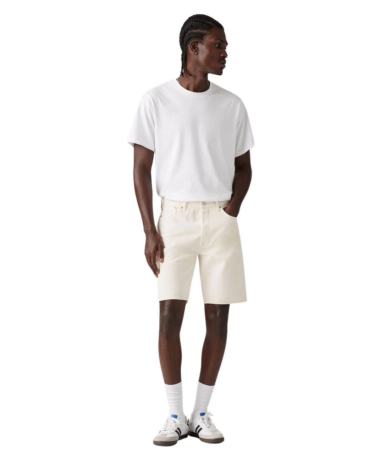 Herren Jeans 501 Original Shorts von Levis in Bright Smile